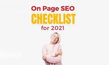 On Page Seo Checklist 2021